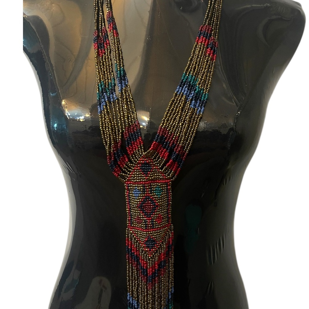 Multicolor Beaded Necklace